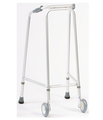 Ultra Narrow Walking Frame with wheels - Large